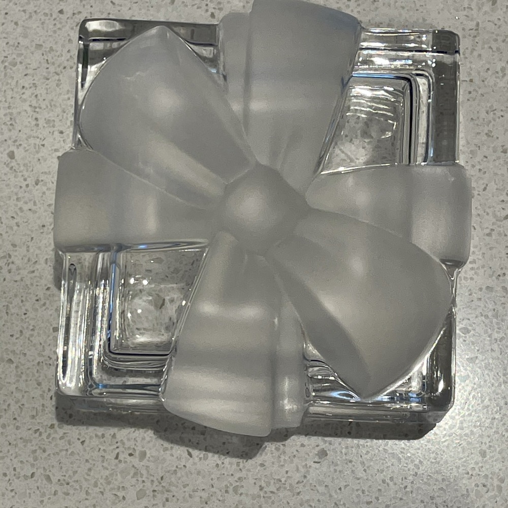 Tiffany & Co. Crystal Jewelry Box - Picture 6 of 7